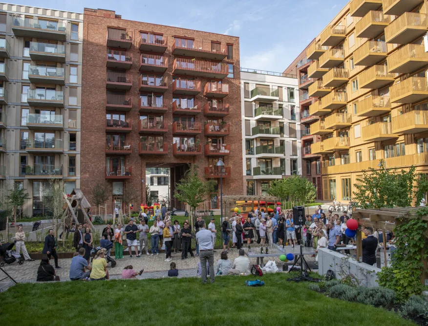 Innflyttingsfest Clemenskvartalet 40